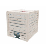 Kryt nádrže 1000l dřevěným obložením 4