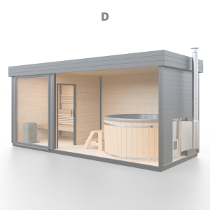 Modul D - terasa/prostor pro vířivku