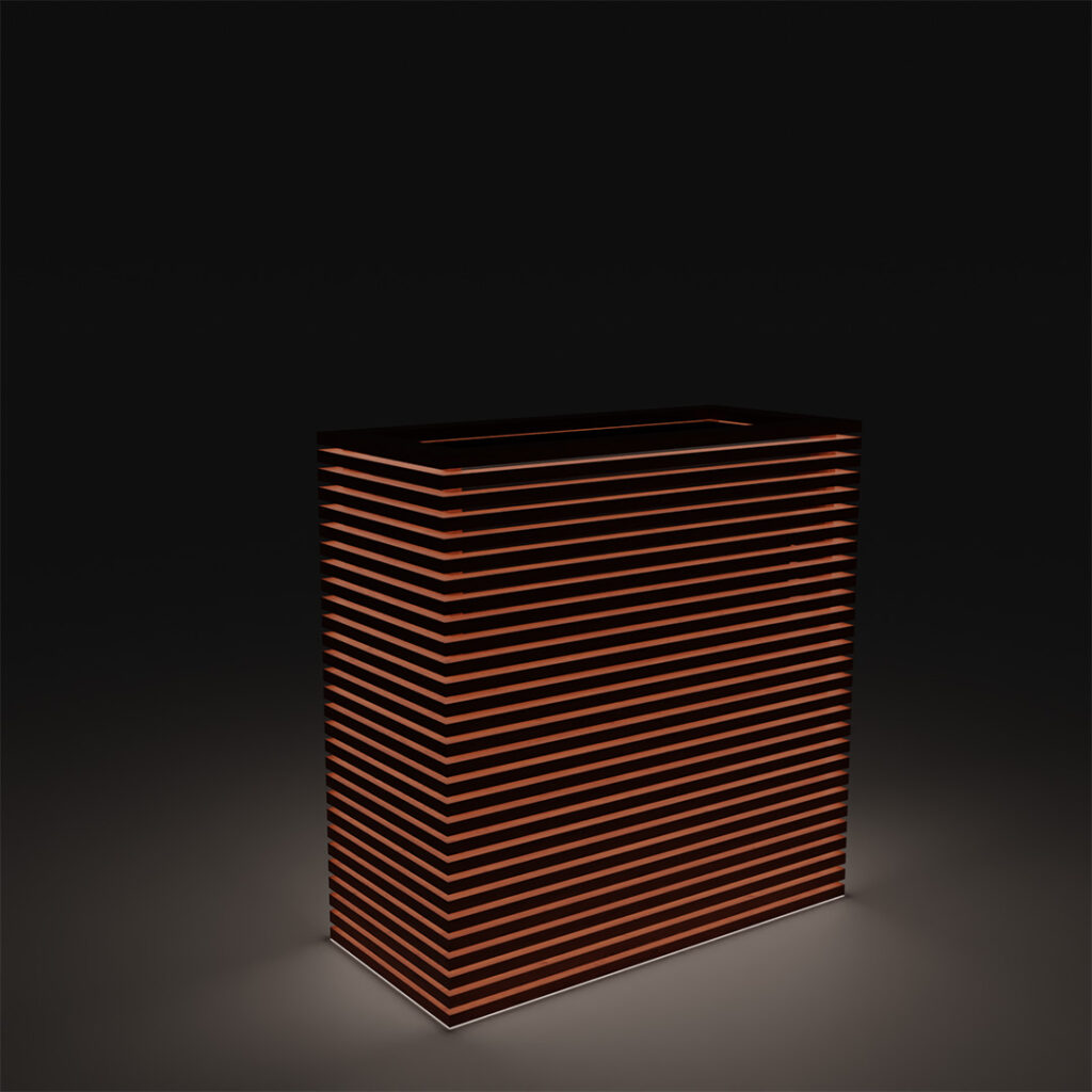 Květináč kvadrant exclusive 4