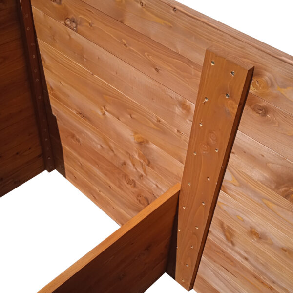 Květináč kvadrant thermowood klasik 2