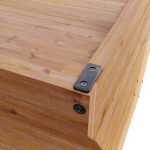 Květináč kvadrant thermowood klasik 3