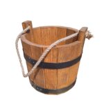 Květináč vĚdro s provazem