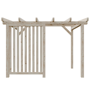 Stěna z latí 180cm - 50%