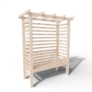 Lavice s pergolou rovnÁ 1