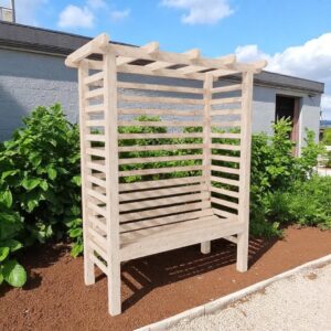 Lavice s pergolou rovnÁ