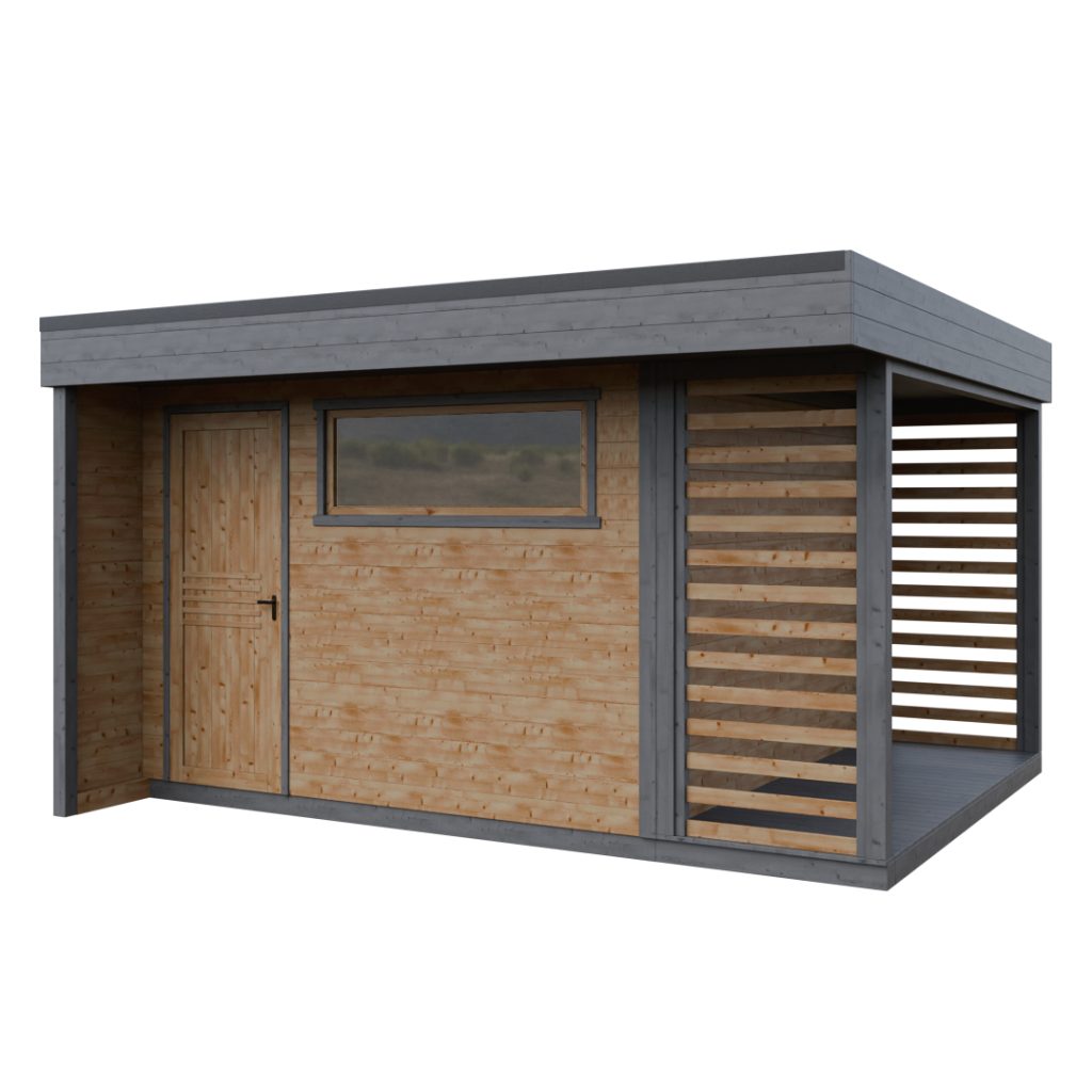 Dřevěný zahradní domek MODERN PROFI