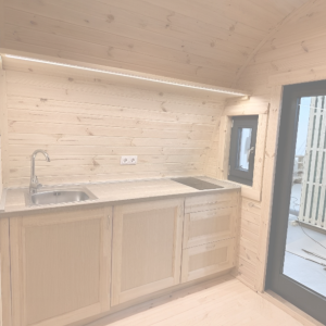 Střední (2m) s LED páskou