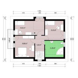 Nízkoenergetický dům dm1 17