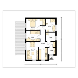 Nízkoenergetický dům nz70 4