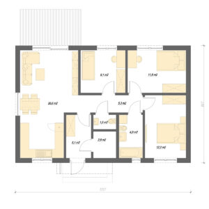 Nízkoenergetický dům nz80 7