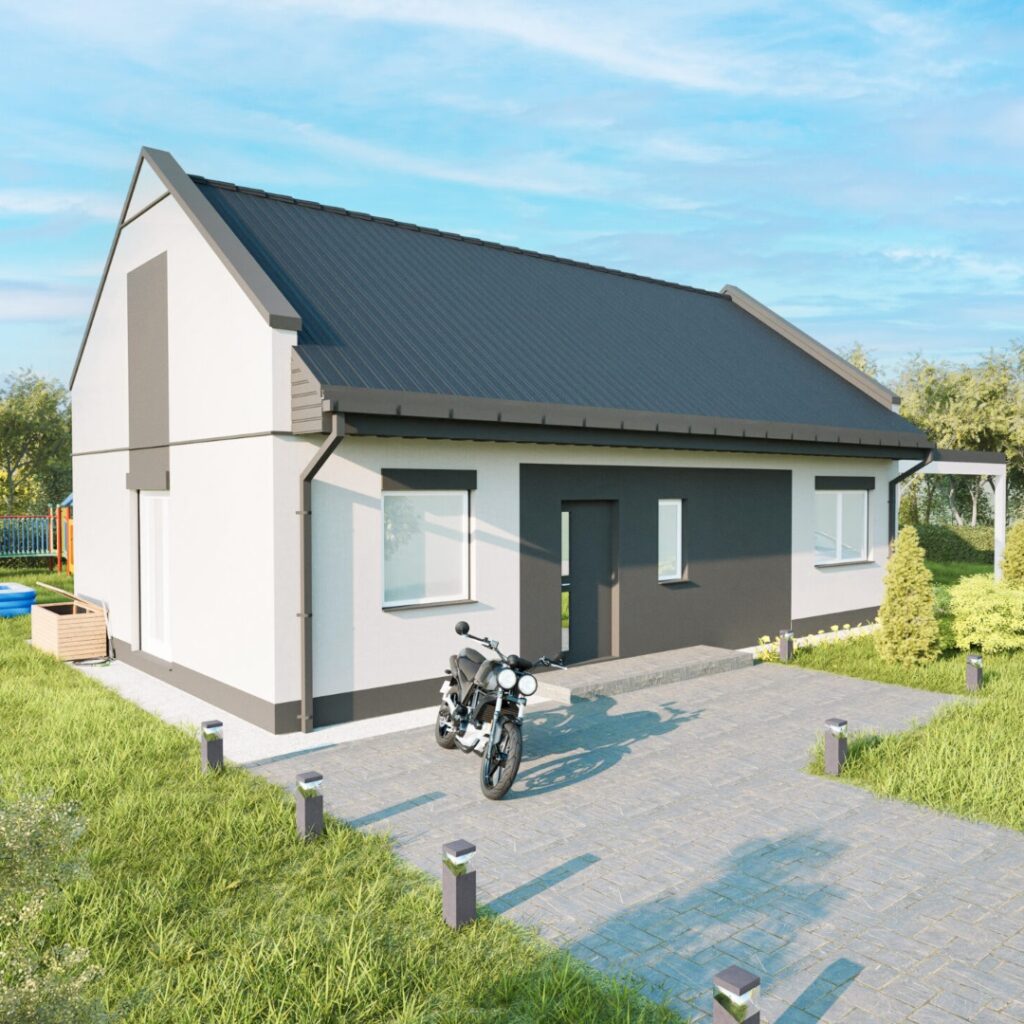 Nízkoenergetický dům optimal 74