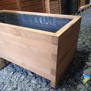 Nízký vyvýšený záhon dub 5