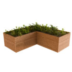 Nízký vyvýšený záhon thermowood klasik 3