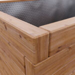 Nízký vyvýšený záhon thermowood prisma 1