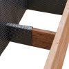 Nízký vyvýšený záhon thermowood prisma 4