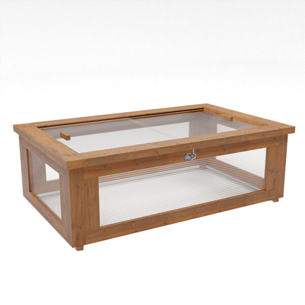 Nízký vyvýšený záhon thermowood prisma 9