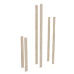 Nohy pro regál masiv 2 ks