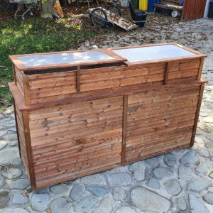 Pařeniště na vyvýšený:nízký záhon 7