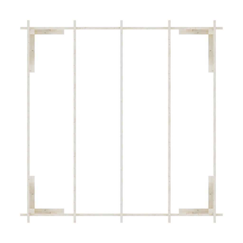 Pergola koncept 9,5 6