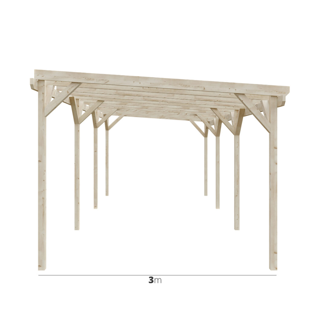 Pergola koncept 9,5 ke zdi 1