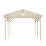 Pergola koncept 9,5 se sedlovou střechou 1