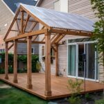 Pergola koncept 9,5 se sedlovou střechou