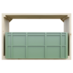 Obyčejná pozice + vysoká plastová bedýnka - 550Kč