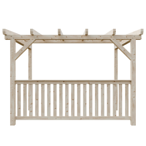 Zábradlí s latěmi 80cm - 100%