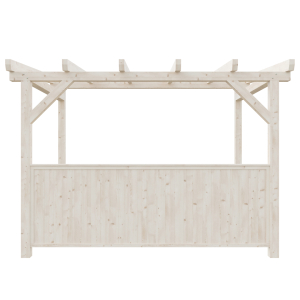 Zábradlí plná stěna 80cm - 100%