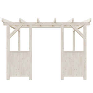 Zábradlí plná stěna 80cm - 30+30%