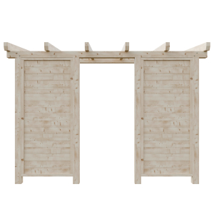 Plná stěna 180cm - 30+30%