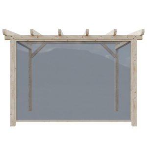 Kalené sklo 180cm - 100%