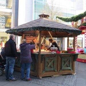 Prodejní stánek hexagon