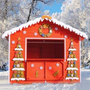 Prodejní stánek klasik santa