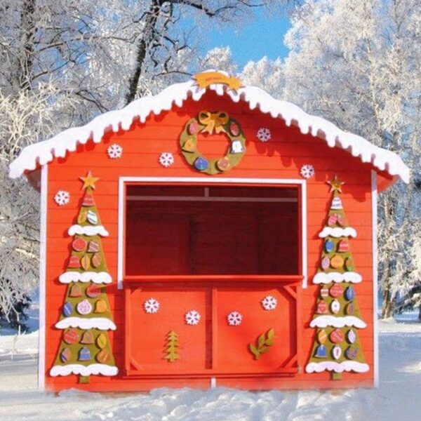 Prodejní stánek klasik santa