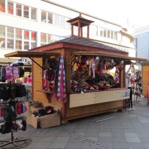 Prodejní stánek macek