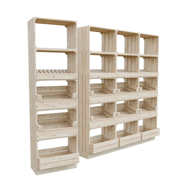 Regál basic na pečivo