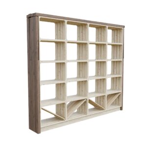 Regál basic obložený na víno