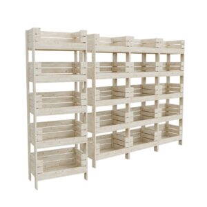 Regál klasik 53l na míru