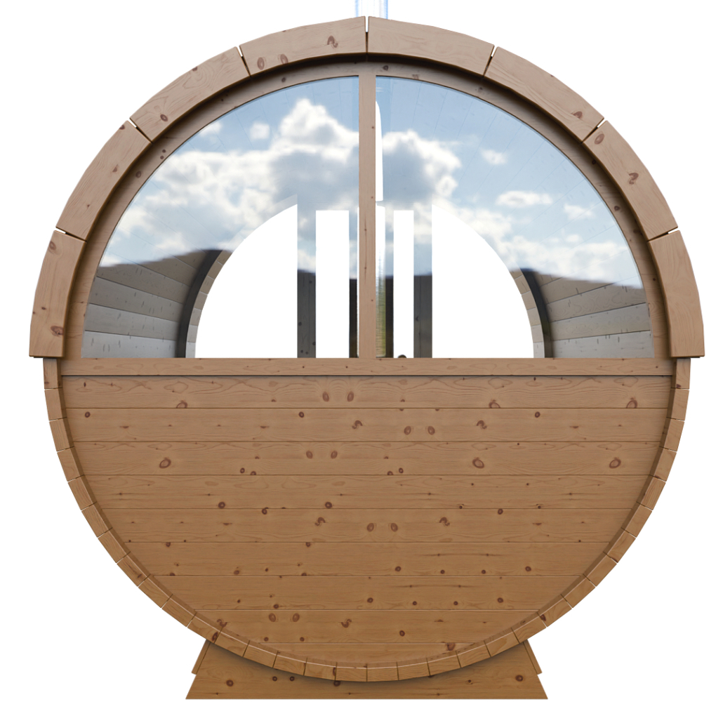 Dřevěná stěna + 50% sklo