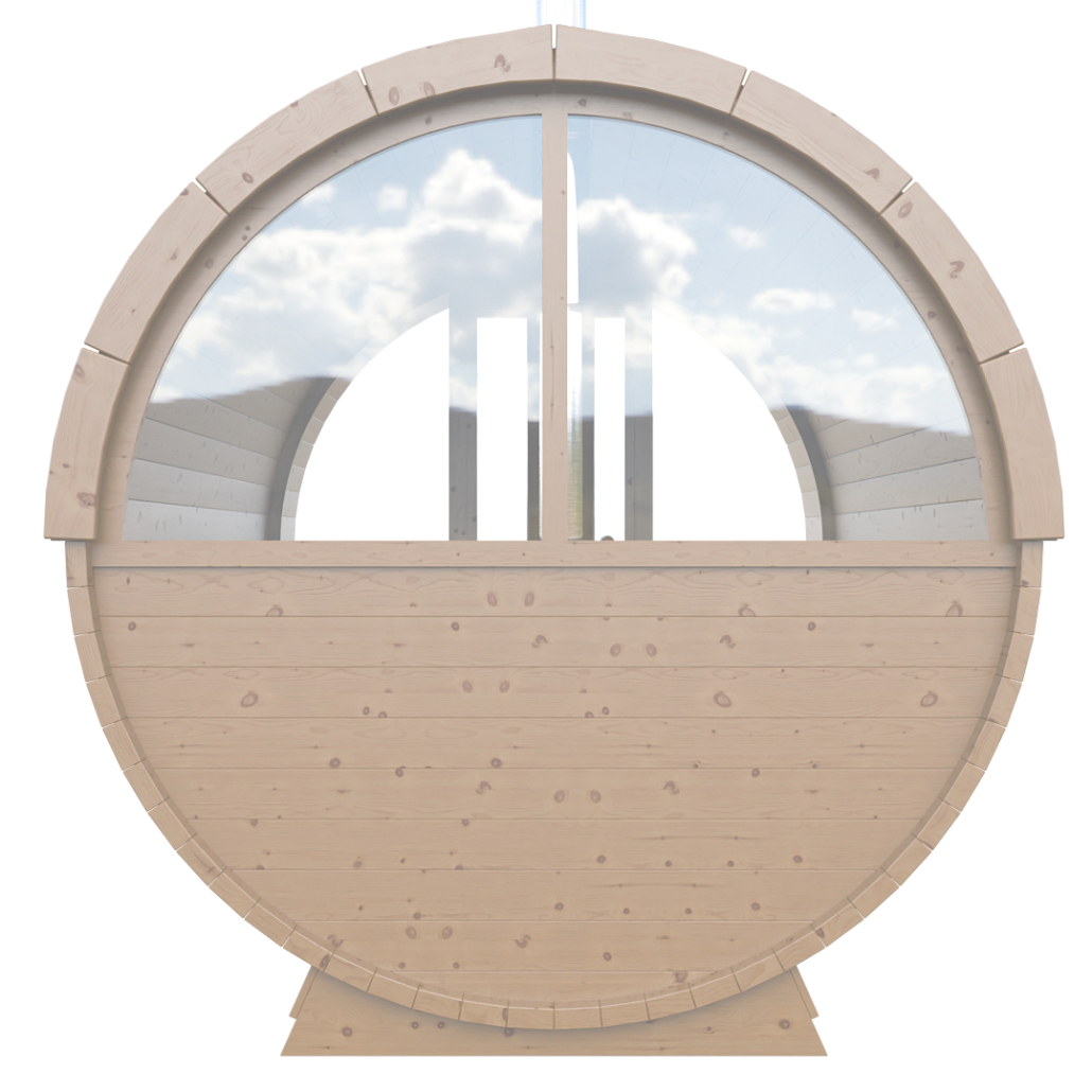 Dřevěná stěna + 50% sklo