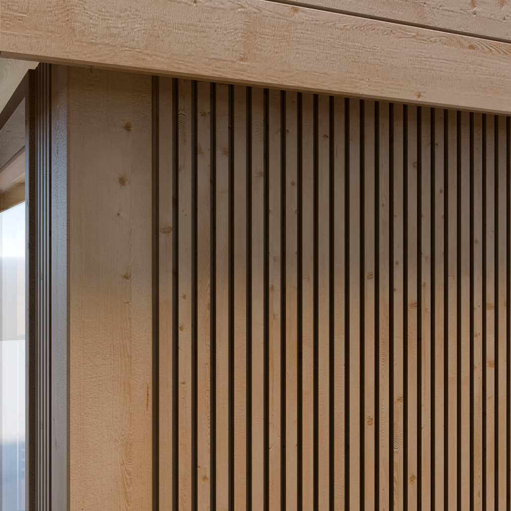 Lamelový obklad - 2cm