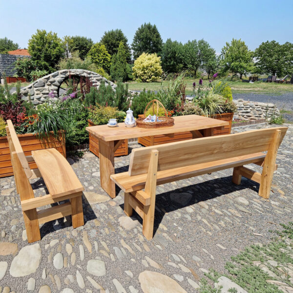 Set zahradního nábytku jasan masiv 7