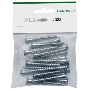 Spojovací vruty pro regál masiv