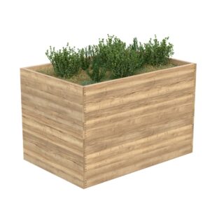 Vyvýšený záhon dub