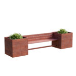 Vyvýšený záhon thermowood klasik atyp 10