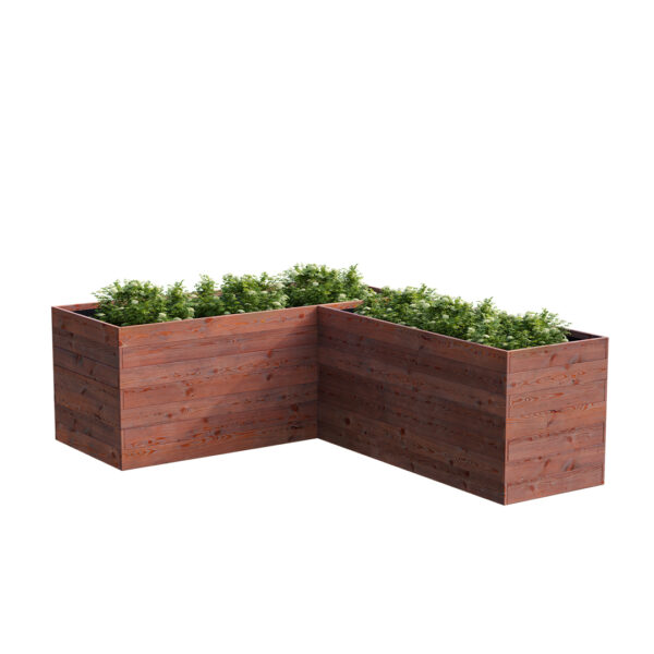 Vyvýšený záhon thermowood klasik atyp 4