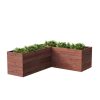 Vyvýšený záhon thermowood klasik atyp 5