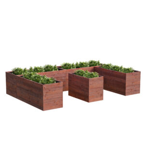 Vyvýšený záhon thermowood klasik atyp 7