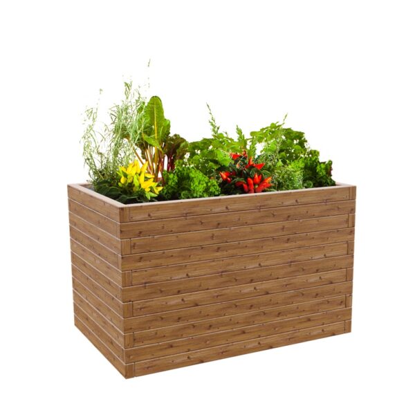 Vyvýšený záhon thermowood prisma